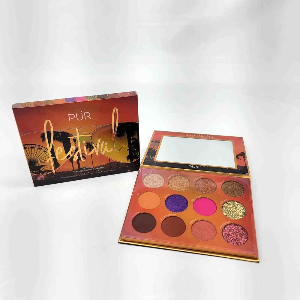 Pur Festival 12-Piece Pressed Pigment Palette 0.55.oz/15.5g
